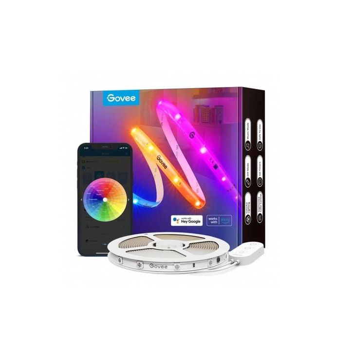 } Лента Govee H619C RGBIC Basic Wi-Fi+BT 10м