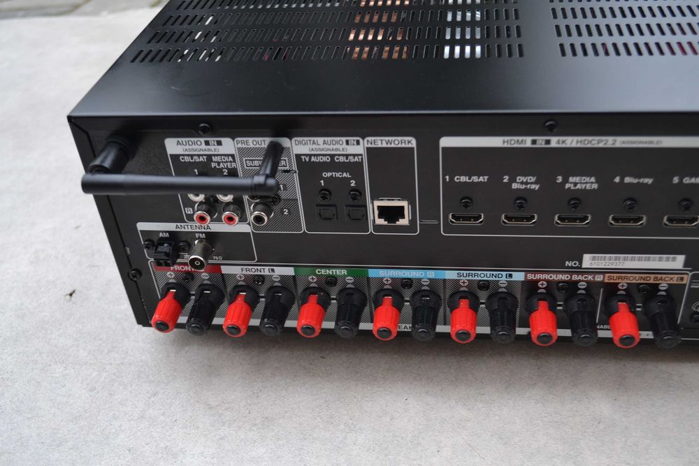 Amplificator Denon AVR X 1300 W cu  telecomanda originala Bluetooth