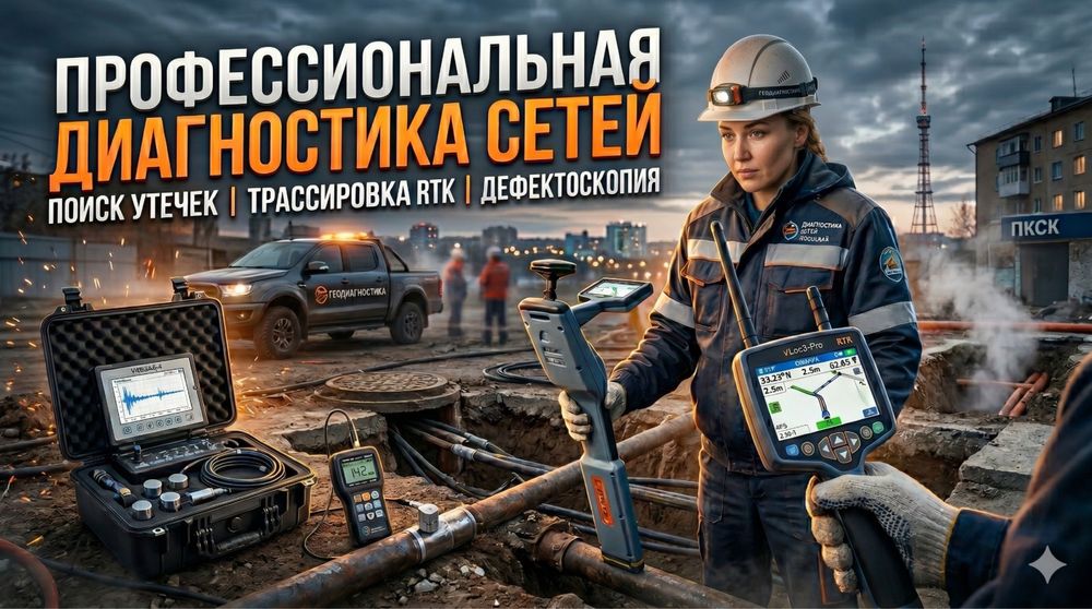 Профиссиональная диагностика сетей