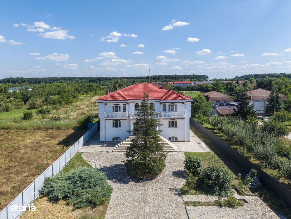 Domeniu privat 5.000 mp, cu reședință de 625 mp și piscină, Corbeanca