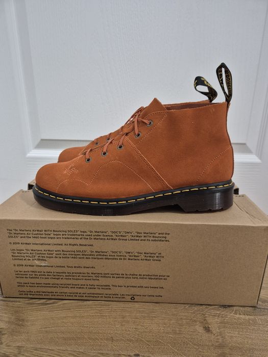 Dr. Marten Church Suede Monkey Boots