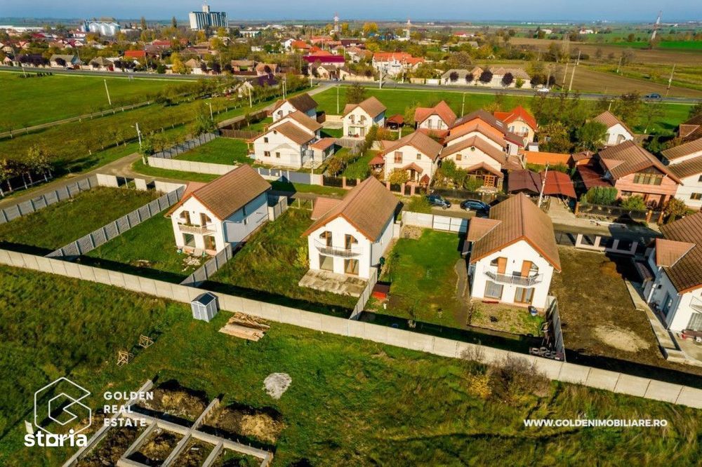 Vila Moravia, 3 dormitoare, 3 băi, teren 450 mp, complex Europa Grand