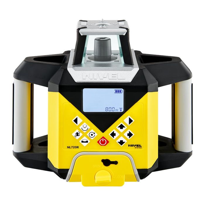 Laser rotativ Nivel System NL720R Digital, fascicul rosu