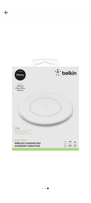 Incarcator wireless Belkin boostup pentru Iphone