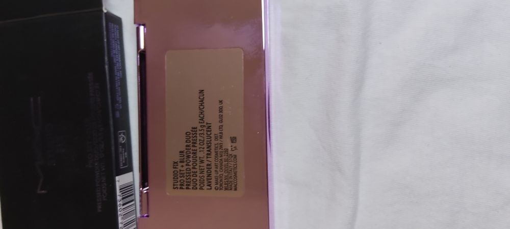 MAC Studio Fix Pro Set + Blur Powder Duo.
