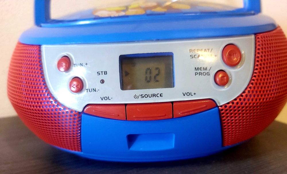Radio CD Player eKids Paw Patrol (Patrula Cățelușilor) Stare Excelentă