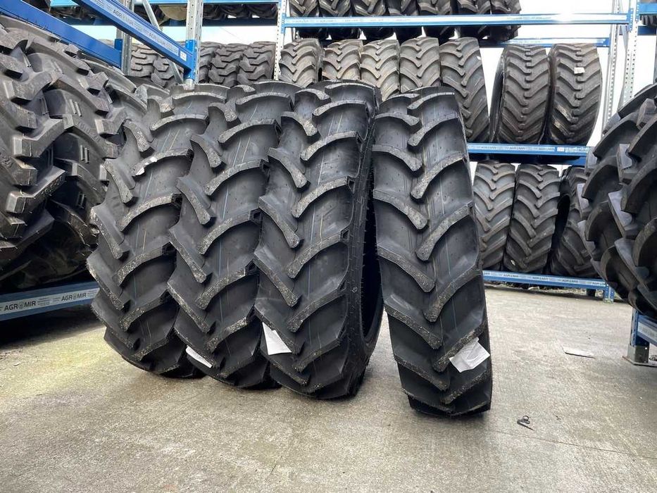Cauciucuri noi 11.2-28 cu 8 pliuri marca CEAT pentru tractor spate