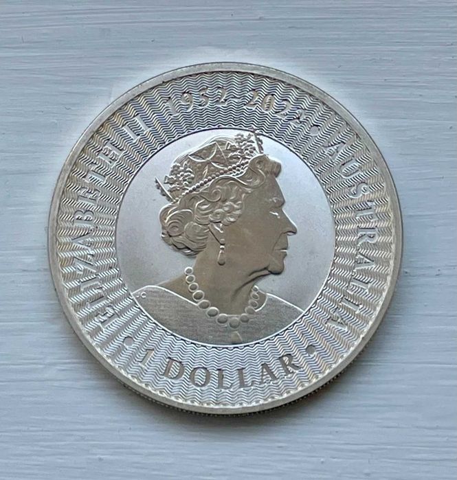 Argint moneda 1 oz puritate 999  Australian Cangaroo