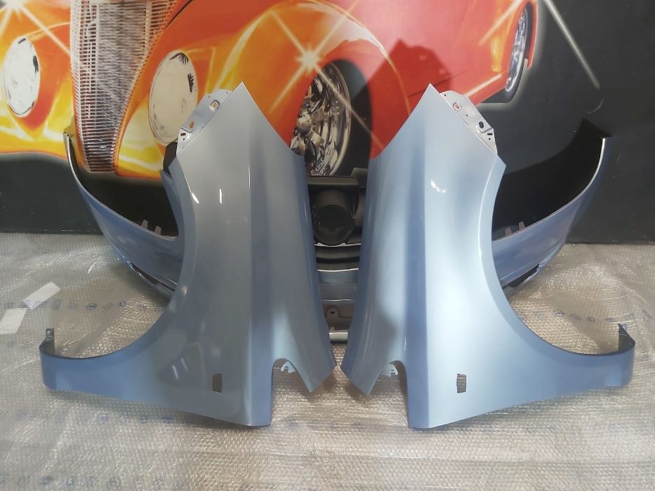 Pachet Bara+Aripa Fata Dr&Stg Opel Corsa D 2006-2011 (4MU (Albastru))