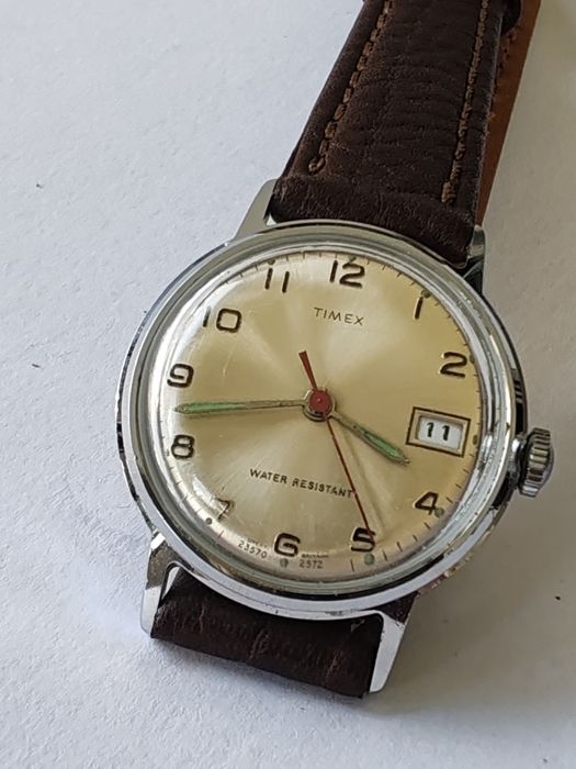 Ceas Timex Calendar Mecanic 30,5 mm-Funcționează excelent!