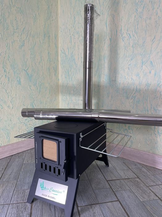 Печка на дровах экономка