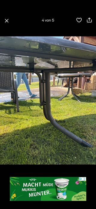 Scaune si masa de gradina