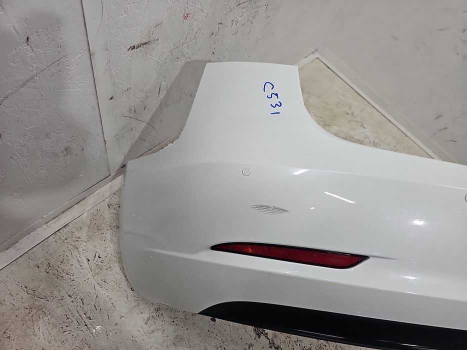 Bara spate TESLA Model 3 [Fabr 2020-2025] Pearl White