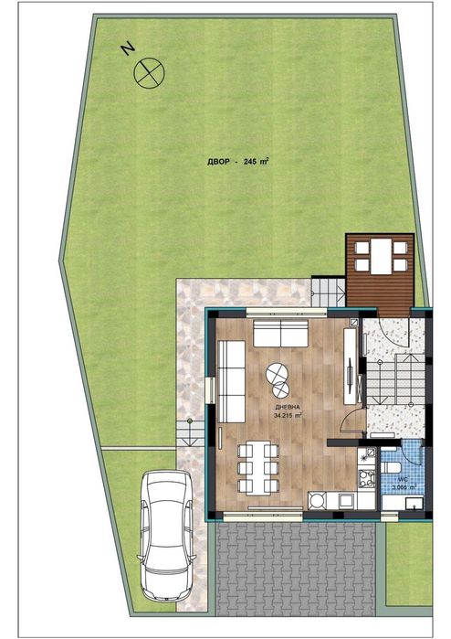 Продава се Къща в София, Горна баня - 239 кв.м за 1946 €/кв.м - Снимка #4