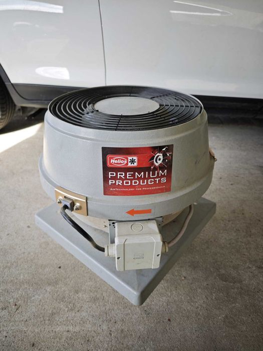 Ventilator pod/acoperis Helios pentru evacuare aer cald