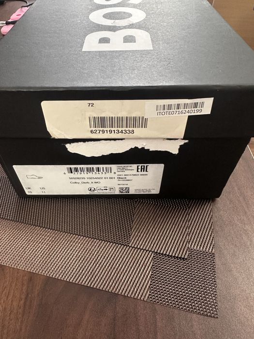 HUGO BOSS туфли дерби Colby