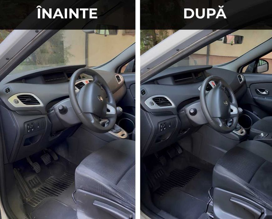 Curățare interior auto Timișoara - de la 150 lei
