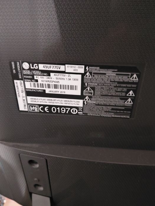 Телевизор LG 49 инча