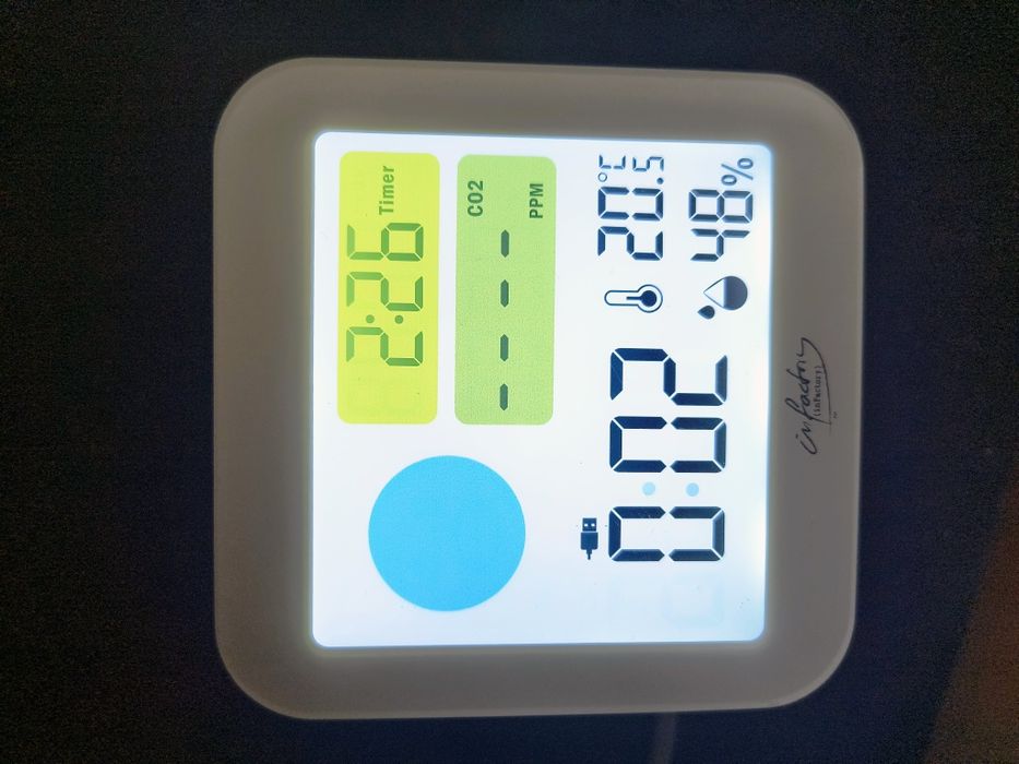 Dispozitiv electronic pentru masurare calitate aer interior, exterior