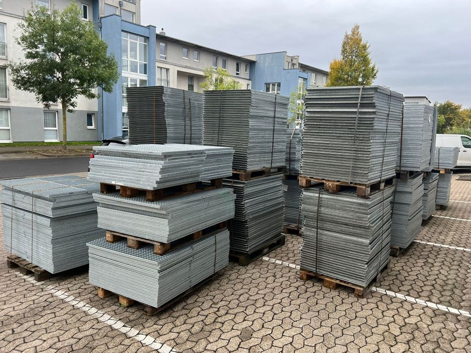 Grătare zincate metalice