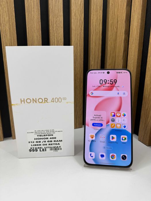 HONOR 400 ( 1 Ciclu de incarcare) / 512GB 8GB Ram / FACTURA / GARANTIE #57852