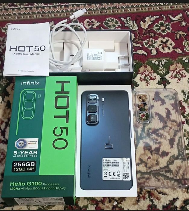 Infinix hot 50  infinix smart 8 va redmi 5              3 ta tel so