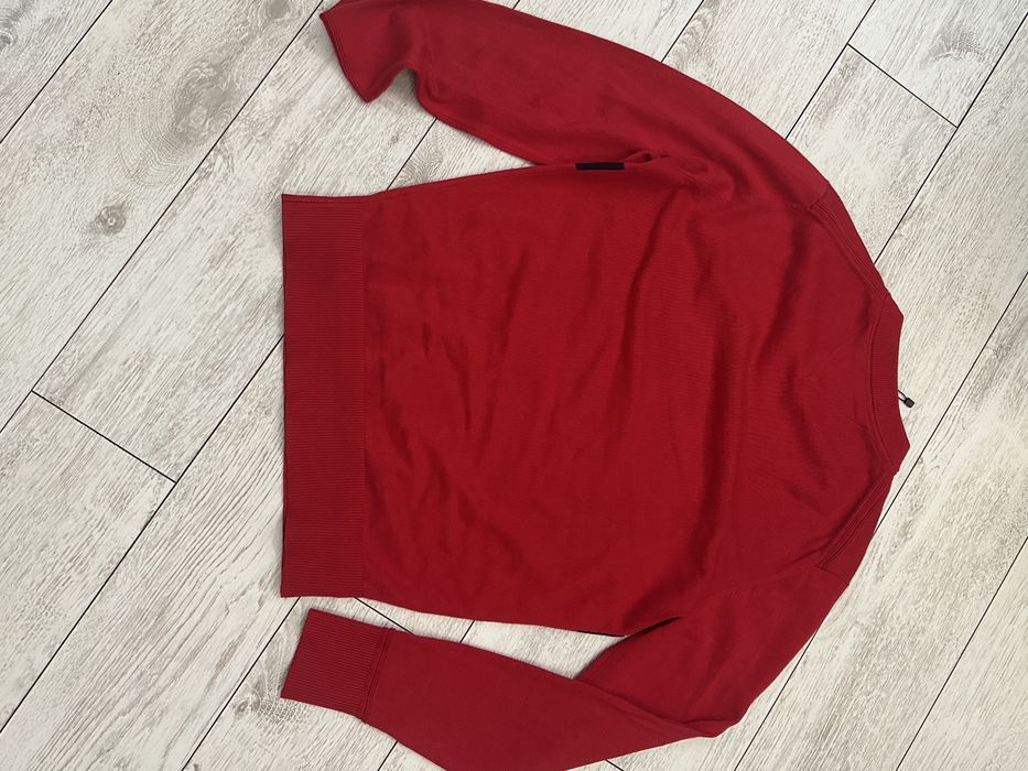Оригинальный свитер tommy hilfiger красный