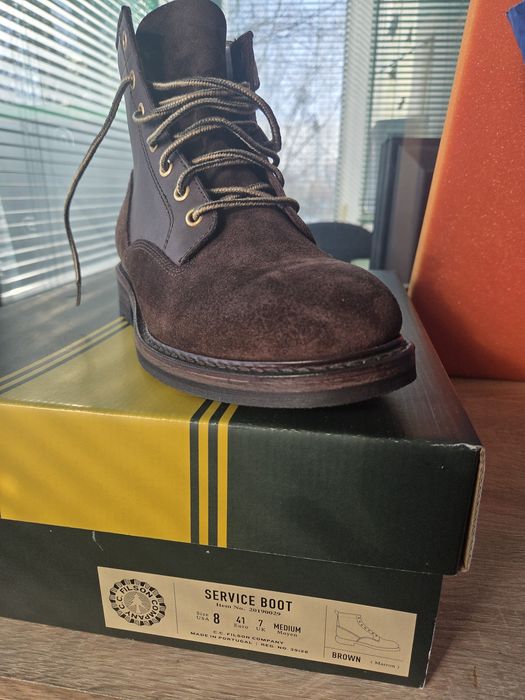 Ghete cizme bărbați  maro noi Filson mărime 41