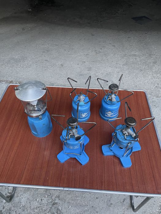 Газова лампа и котлони Campingaz