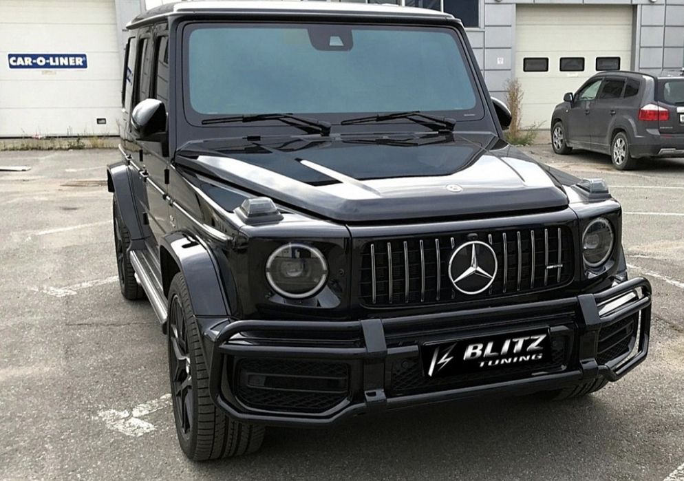 Кенгурятник Мерседес W463 W464 G63 AMG