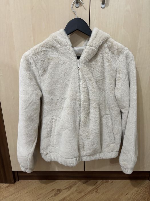 Пухено палто за момиче