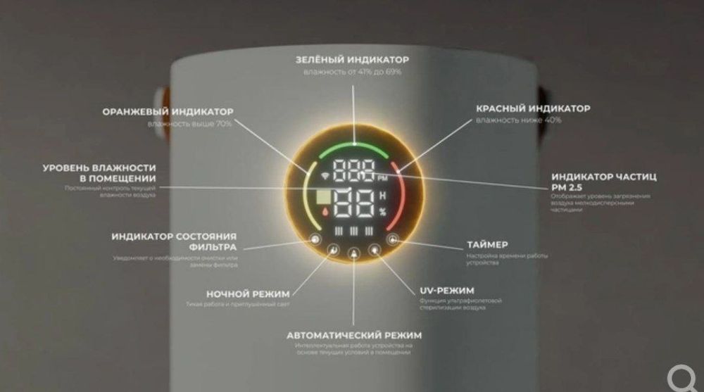 Бесплатная Доставка Hofmann 2в1 Очиститель Увлажнитель 2в1 Гарантия