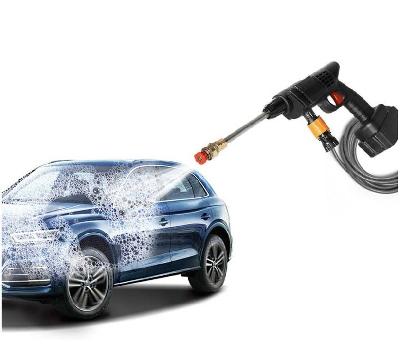 Акумулаторна водоструйка за автомобил дом градина 30Bar,300w,4-8L/Min.