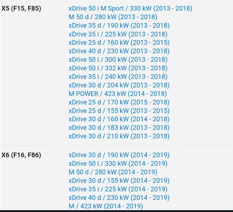 Cardan față Bmw X5(E70, F15, F85) și Bmw X6(E71, E72, F16, F86)