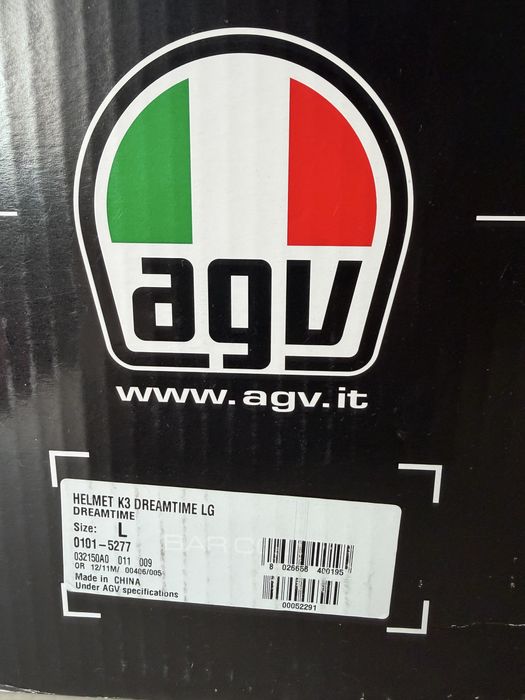 Шлем мотоциклетный AGV K3 Dremtime Large