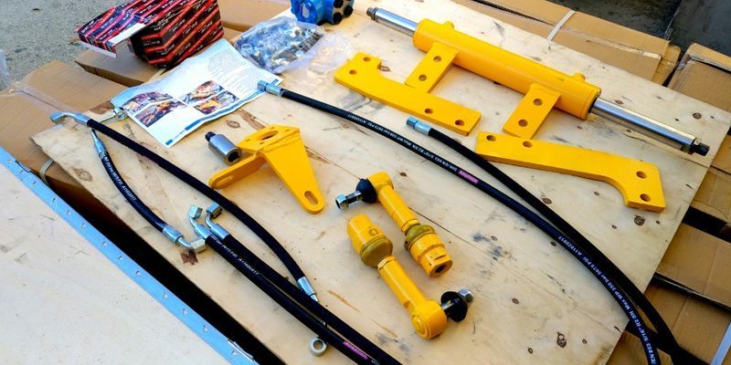 kit u650 servodirectie pentru romanesc u650 cu cilindru si pomopa FXYT