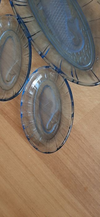 Винтажный набор селедочницы для сервировки стола СССР