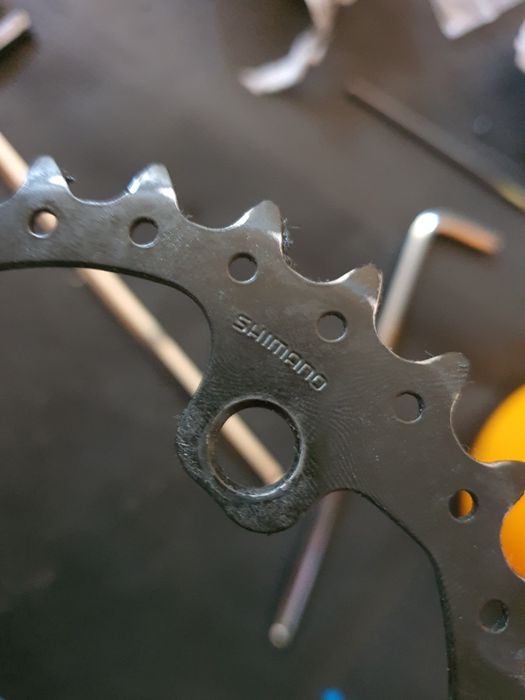 foi 2x10V, foi angrenaj pedalier 36T si 26T