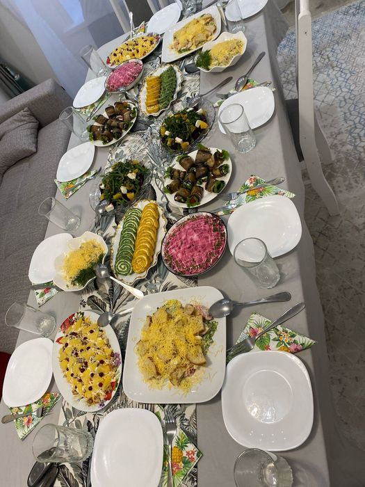 Стол с стульями комплект белый