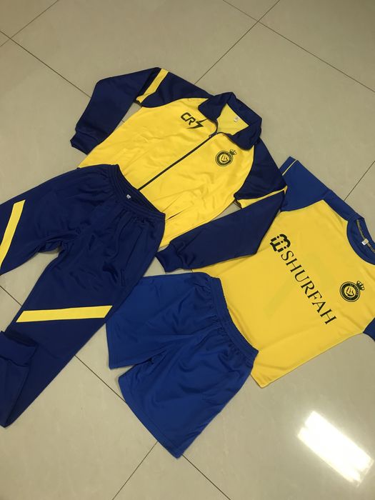 Комплект дълъг с къс екип Роналдо 2025 БГ производство