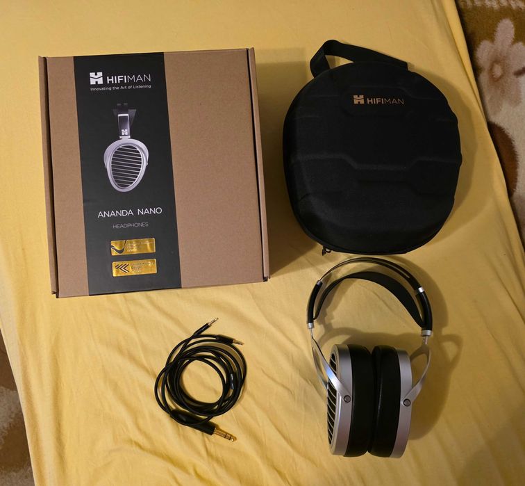 Casti HiFiMAN Ananda Nano, impecabile, factura, garantie pina in 22.04.2028