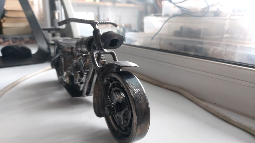 Мотоцикл , ручная работа