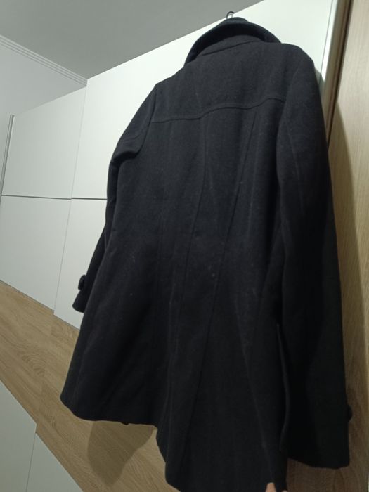 Palton dama M stofa neagra