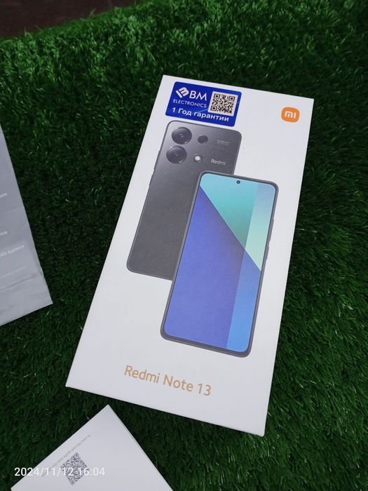 Redmk Note 13 ideal karobka dokumenti bor 128 gb