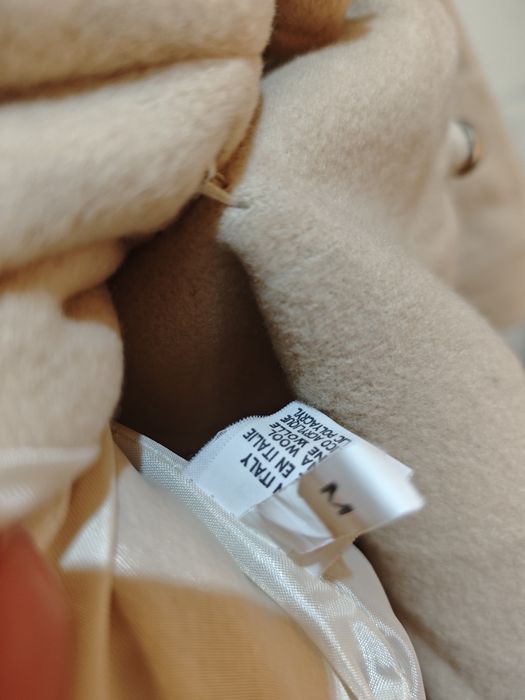 Palton lână bej damă