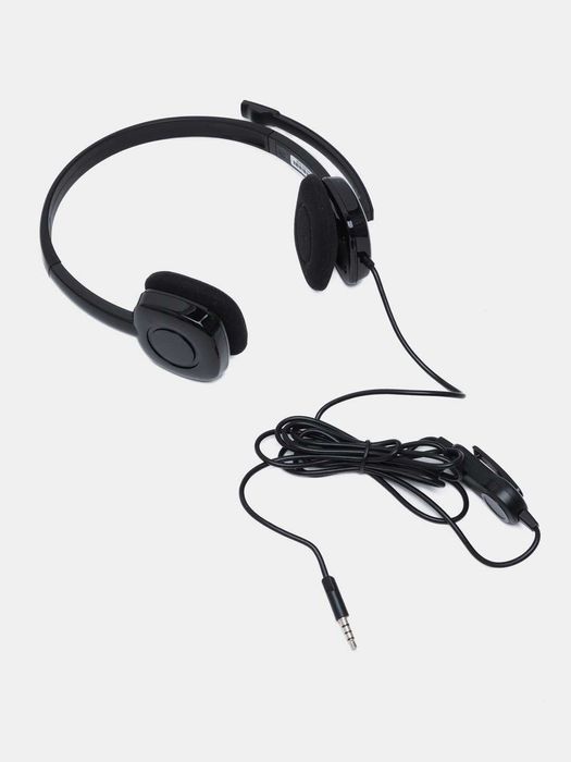 Наушники Logitech h151 гарнитура для компьютера наушники