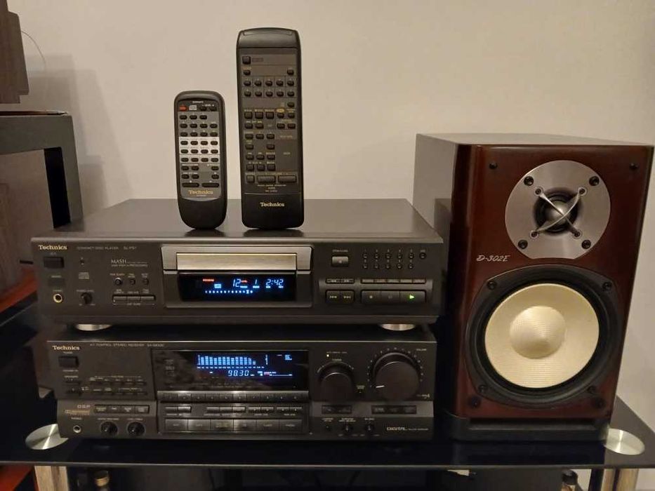 CD Player Technics SL-PS740A / SL-PS7/ Boxe Onkyo D302-E