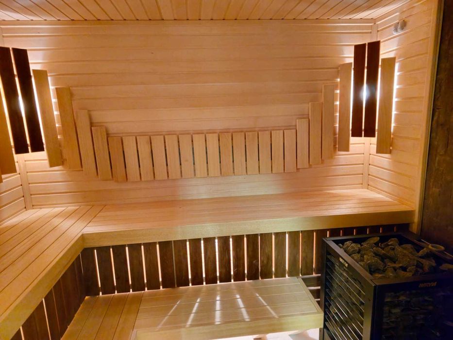 Монтаж саун бань