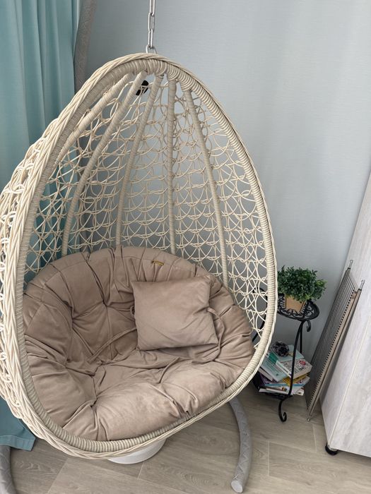 Подвесное кресло-кокон, форма капля