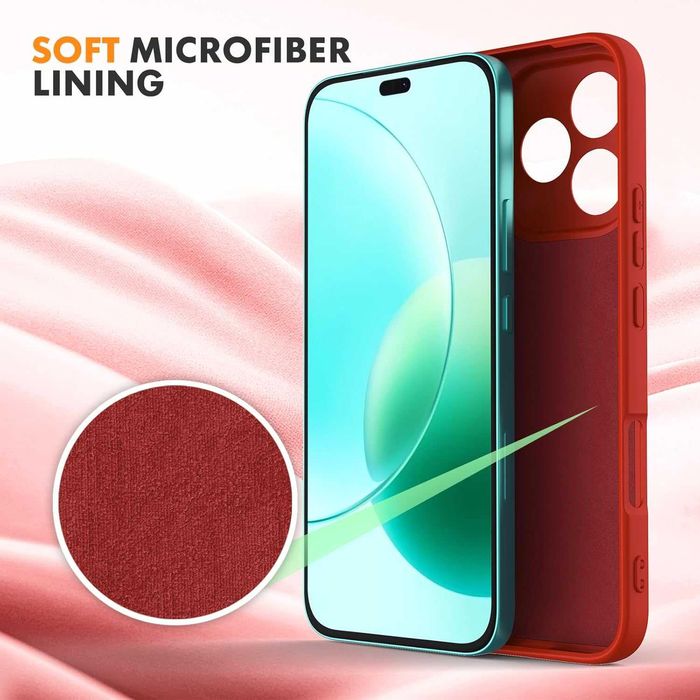 Матов Силиконов Кейс за Honor 400 5G Със Защита на камерата Различни